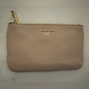 Michael Kors Women's Light Pink Large Slim Card Case
